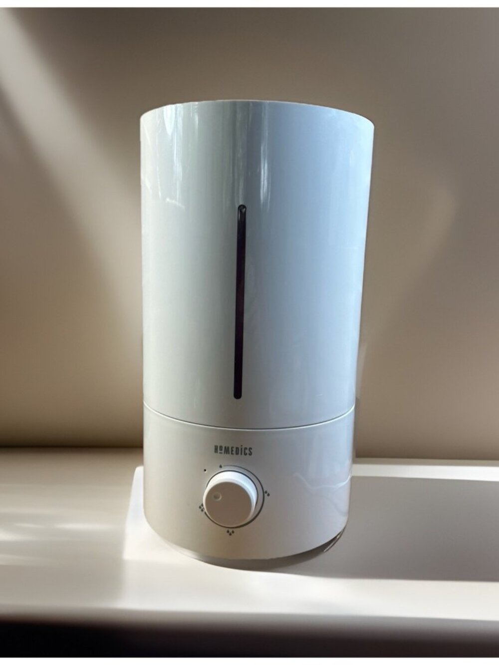 Homedics Cool Mist Ultrasonic Easy Top Fill Humidifier up to 44 Hours Tested